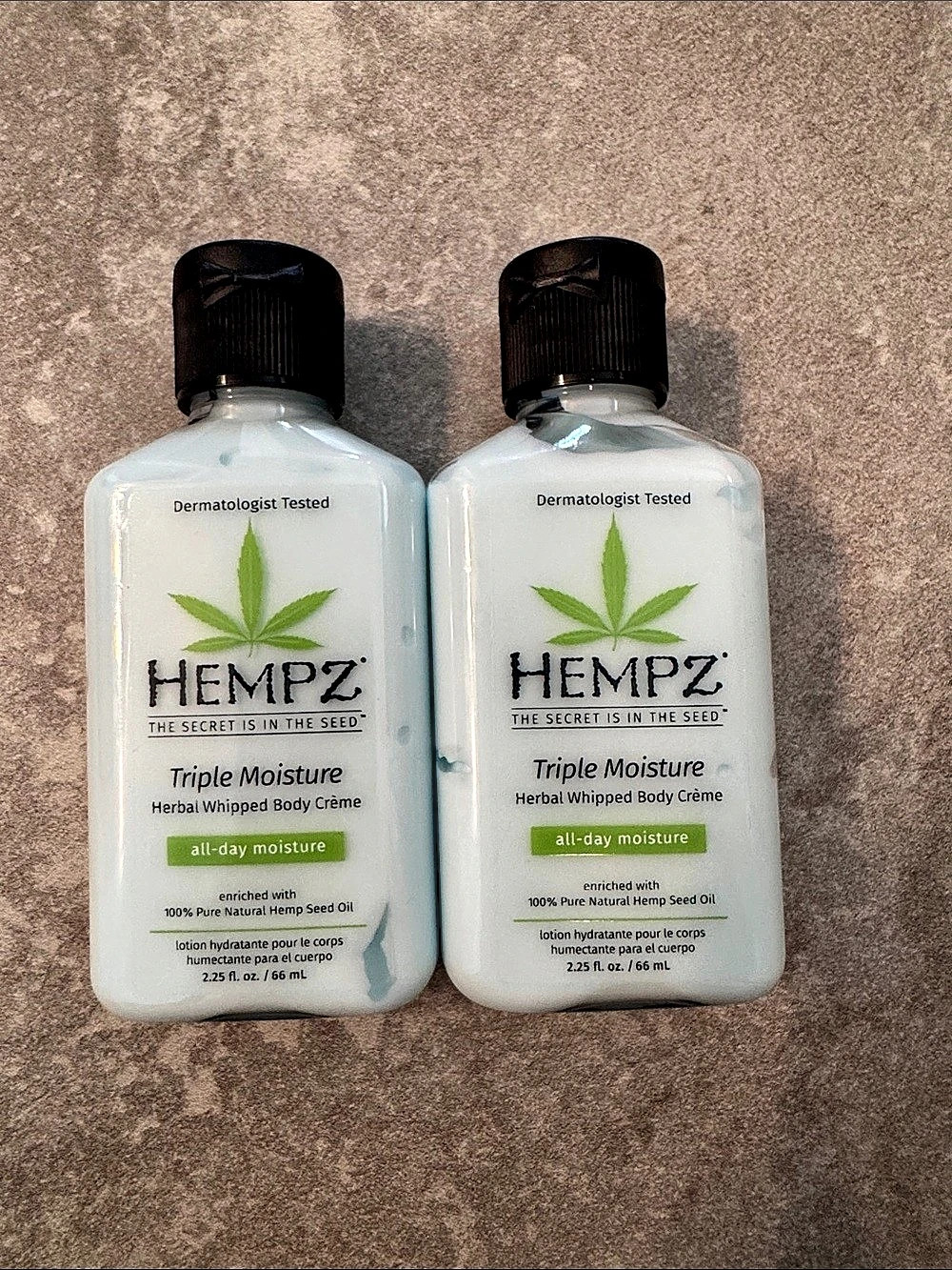 Hempz Triple Moisture Herbal Whipped Body Creme Duo